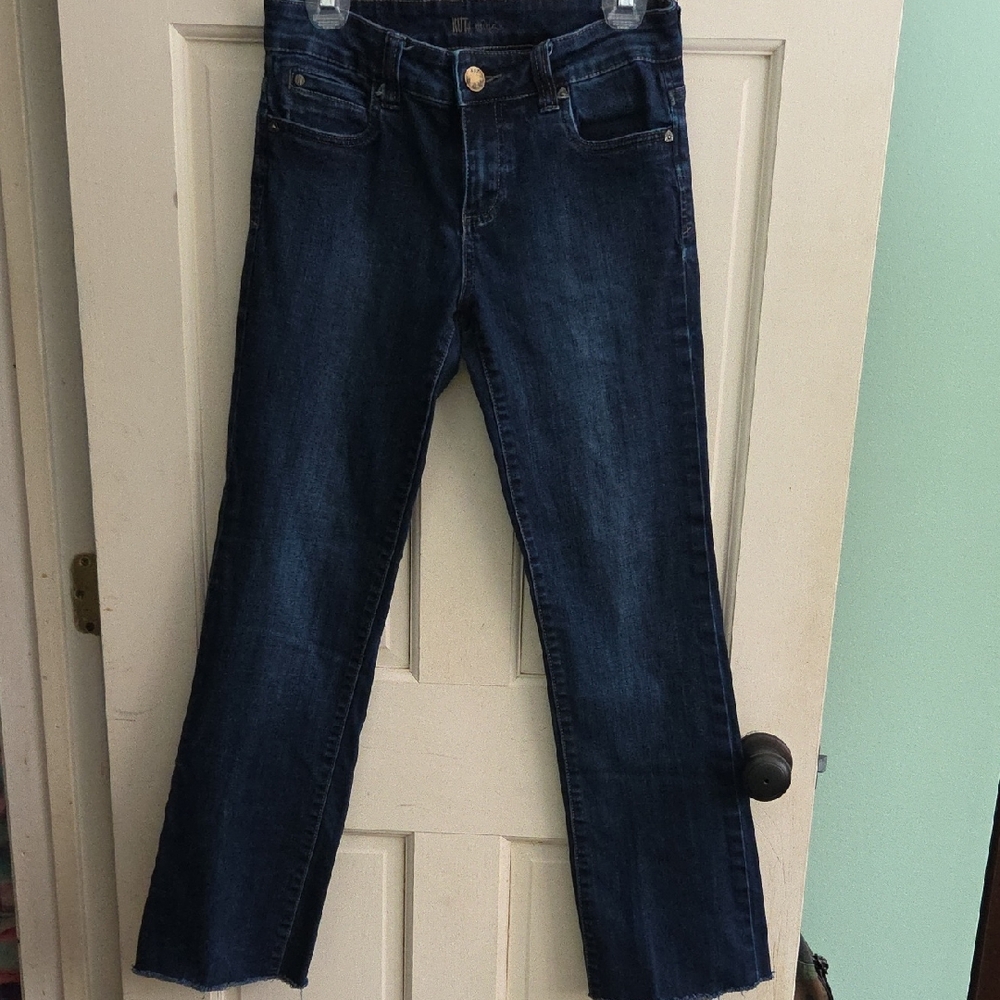 Kut from the Kloth Dark Blue Straight Leg Jeans